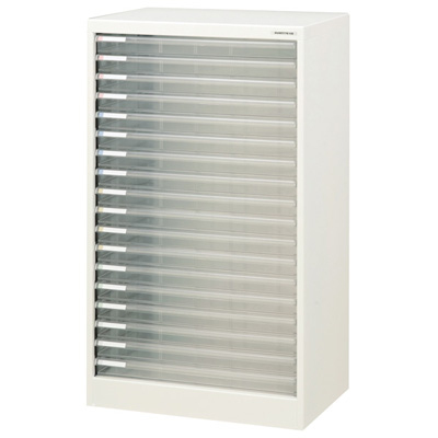 ナカバヤシ アバンテV2 フロアケース A3 浅18段 A3F-18 シロ