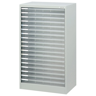 ナカバヤシ アバンテV2 フロアケース A3 浅18段 A3F-18 ニューグレー