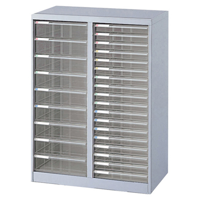 ナカバヤシ アバンテV2 フロアケース B4×2列 BF-C27 ニューグレー