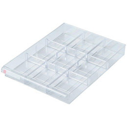 アバンテケース　仕切り板　浅引出しタイプ　A4用　タテ型1枚、ヨコ型2枚