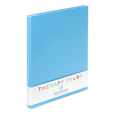 ナカバヤシ セラピーカラー  A4/N TCAF-A4/N-PB ピュアブルー