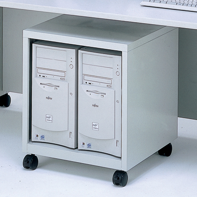 ナカバヤシ CPUラック グレー W500 CPU-101N