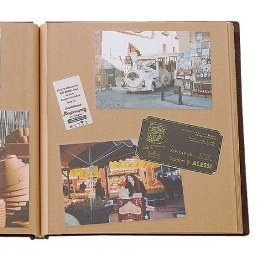 【Terracotta】 ナカバヤシ/フリー替台紙/デミ ア-DPR-5-KR　(5枚組)