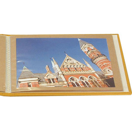 布クロスアルバム Terracotta【テラコッタ】 ナカバヤシ/ポケットアルバム/2L判ヨコ/レッド TER-2LP-85-R