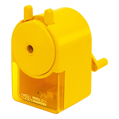 ナカバヤシ 手動鉛筆削りき キッズイエロー DPS-H101KY