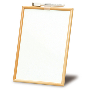 ナカバヤシ ウッドホワイトボード・ミニ/Lサイズ WBM-002