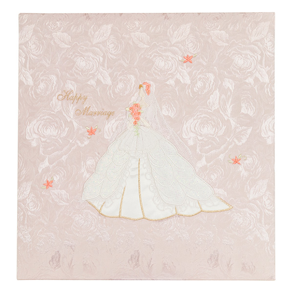 ナカバヤシ フエルアルバム 婚礼用 マイセレモニー ア-OLK-813/N-Pピンク