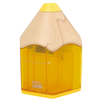 ナカバヤシ 電動鉛筆削りき えんぴつタイプ DPS-311KY イエロー