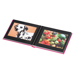 ナカバヤシ ドゥファビネ ブックアルバム ミニ アH-MB-91-D ブラック