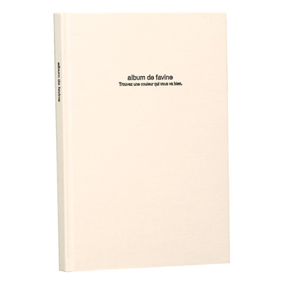 ナカバヤシ ドゥファビネ ブックアルバム B5 アH-B5B-141-W ホワイト