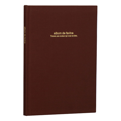 ナカバヤシ ドゥファビネ ブックアルバム B5 アH-B5B-141-S ブラウン