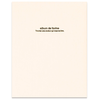 ナカバヤシ 布クロスアルバム de favine【ドゥファビネ】 フエルアルバム A4 アH-A4D-161-Wホワイト