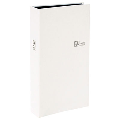 ナカバヤシ ポケットアルバム L判3段 240ポケット プレーンホワイト TCPK-L-240-PW