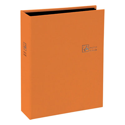 ナカバヤシ ポケットアルバム L判2段 160ポケット リフレッシュオレンジ TCPK-L-160-RO