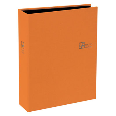 ナカバヤシ ポケットアルバム KG判2段 160ポケット リフレッシュオレンジ TCPK-KG-160-RO