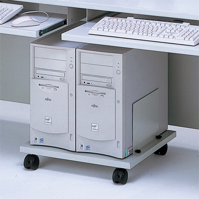 ナカバヤシ CPUラック グレー タワー型 CPU-301N