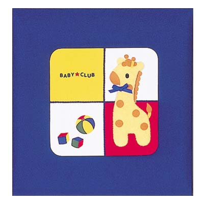 ナカバヤシ フエルアルバム L 誕生ベビークラブ ア-LB-532-Bブルー