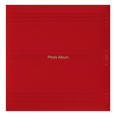 【★刺繍名入れ代込】ナカバヤシ フエルアルバム プログレス ア-LG-250-R レッド