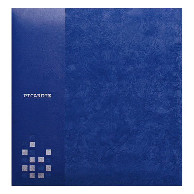 【★刺繍名入れ代込】ナカバヤシ フエルアルバム ピカルディー アH-LG-500-B ブルー