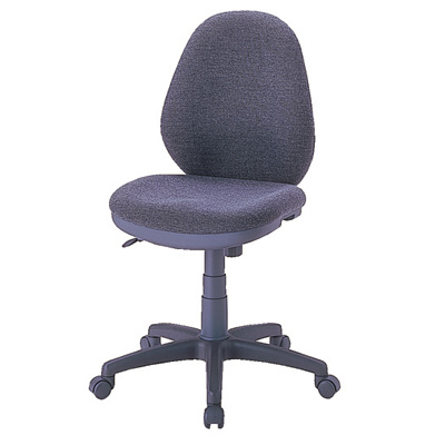 ナカバヤシ OAチェア 肘なしタイプ CGN-301N グレー)