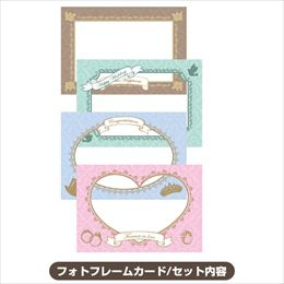ナカバヤシ フォトフレームカード4枚組/ウェディング PFC-302-6