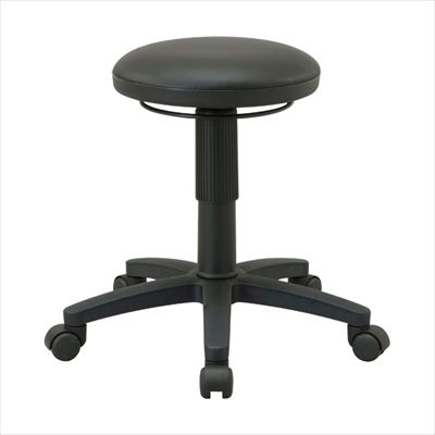 【20%OFF】ナカバヤシ ラウンドレバーチェア RZR-104BK ブラック