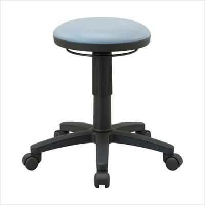 【20%OFF】ナカバヤシ ラウンドレバーチェア RZR-104GYB グレーブルー