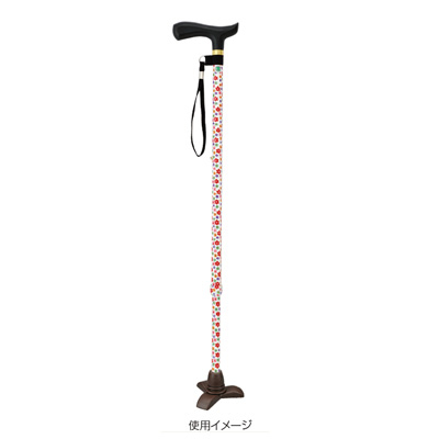 ナカバヤシ RQステッキ専用3点式つえ先ゴム Mサイズ RQS-GM4-BR