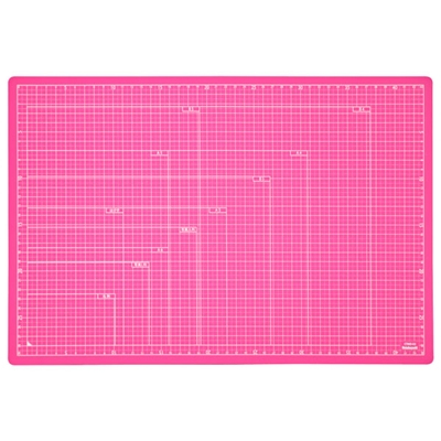 ナカバヤシ 折りたたみカッティングマット A3サイズ CTMO-A3-P ピンク