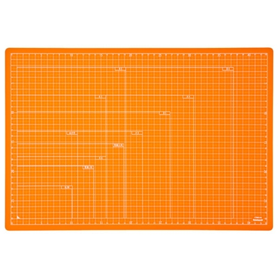ナカバヤシ 折りたたみカッティングマット A3サイズ CTMO-A3-OR オレンジ
