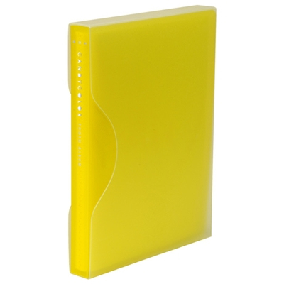 ナカバヤシ キャンディカラー 80 ポケットアルバム L判80枚収納 アカ-CPL-80-Y イエロー