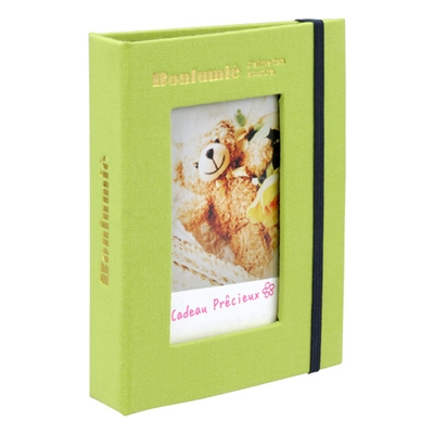 ナカバ?сVチェキポケットアルバム/20枚収納TOSY-CK-20-G/M グリーン