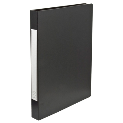 ナカバヤシ ボード製ファイル レターファイル/A4/綴厚25mm LF2233-D ブラック