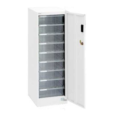 ナカバヤシ アバンテV2 セキュリティフロアケース A4タテ型 深9段 AF-SM9 ホワイト