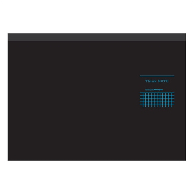 ナカバヤシ A4サイズ・ヨコ・ロジカル・シンクノート RP-A402DB-ブラック・ブルー