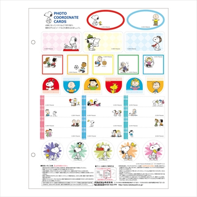 ナカバヤシ キャラクター/A4フエルアルバム/スヌーピー プラコート台紙(白)8枚 ア-A4P-151-1