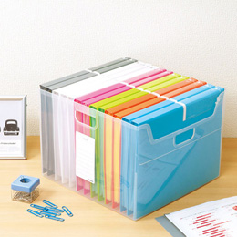 ナカバヤシ かたづけベスト キャパティEW5 ファイルボックス FB-EW5-CWN ホワイト