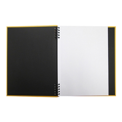 アルバム ナカバヤシ ルッソ Wリングかける~の台紙アルバム LUWK-K2 luwk-k2-db ダークブルー