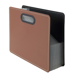 ナカバヤシ IROKATU ドキュメントファイル・発泡PP製/A4/ヨコ型 DF-A401E-WB ウォールナットブラウン