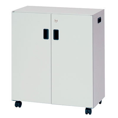 ナカバヤシ 鍵付セキュリティデスクターナ H700mm ND-S721 ニューグレー【マイナンバー推奨商品】