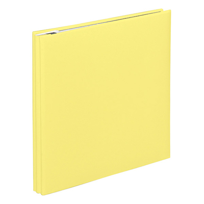 ナカバヤシ フエルアルバムDigio デジタルフリーアルバム/デミサイズ アH-DF-132-Y イエロー フリー台紙 写真 貼り付け フォトアルバム