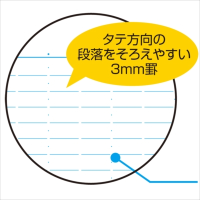 ナカバヤシ スイング ロジカルブレインノート/B5/3mm罫 ノ-B547-3MBR ブラウン