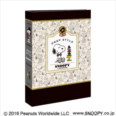 ナカバヤシ 1PLポケットアルバム L判3段/180枚収納 スヌーピーA 1PL-1504-1