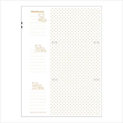 ナカバヤシ 1PLポケットアルバム L判3段/180枚収納 リラックマA 1PL-1505-1