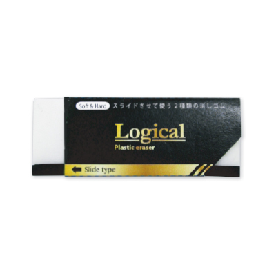 Logical Plastic eraser ロジカル 消しゴム スライドタイプ ERA-M001