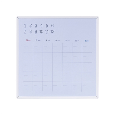 ナカバヤシ プラスチックずっとカレンダーボード/フレームPVC (190×190mm) CLBP-1919