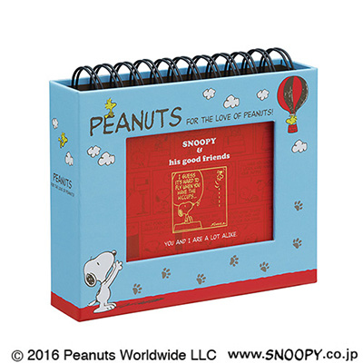 ナカバヤシ フォトランク フレームケースアルバム スヌーピー L判1段60枚/ポケットアルバム ア-FTPC-202-2 ブルー