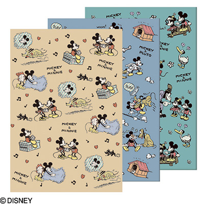 ナカバヤシ ミニポケット3冊セット/ミッキー&ミニー/3冊でL判72枚収納 ア-PAL-206-3P