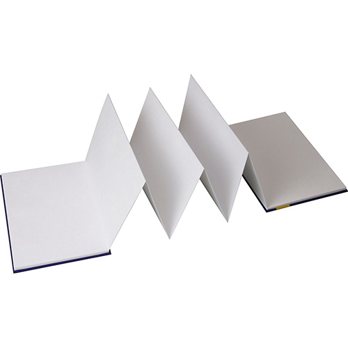 ナカバヤシ 御朱印帖 「まわりん」 大判48頁 紙クロスタイプ SIC-PL-LB さざなみ