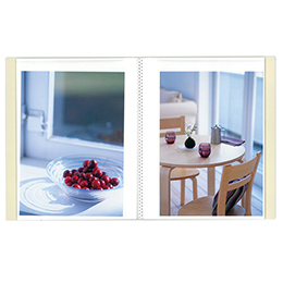 ナカバヤシ イージーストッカー3 PP製ポケットアルバム 2L判40枚収納 アカ-E3P2L-40-W ホワイト